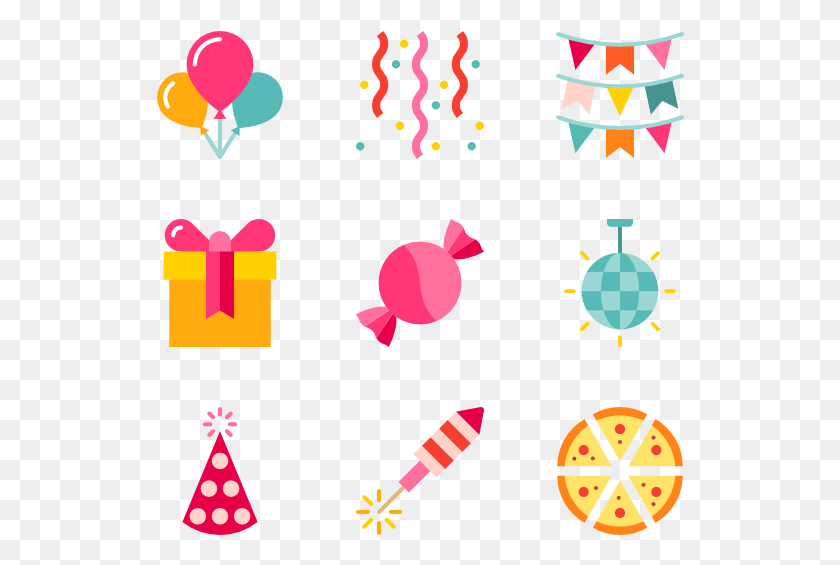 528x505 Birthday Party, Tree, Plant, Graphics HD PNG Download
