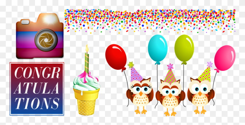 950x449 Birthday Party Happy Birthday Cake Candles Birthday Buon Compleanno Frasi Dibuon Compleanno, Clothing, Apparel, Food HD PNG Download