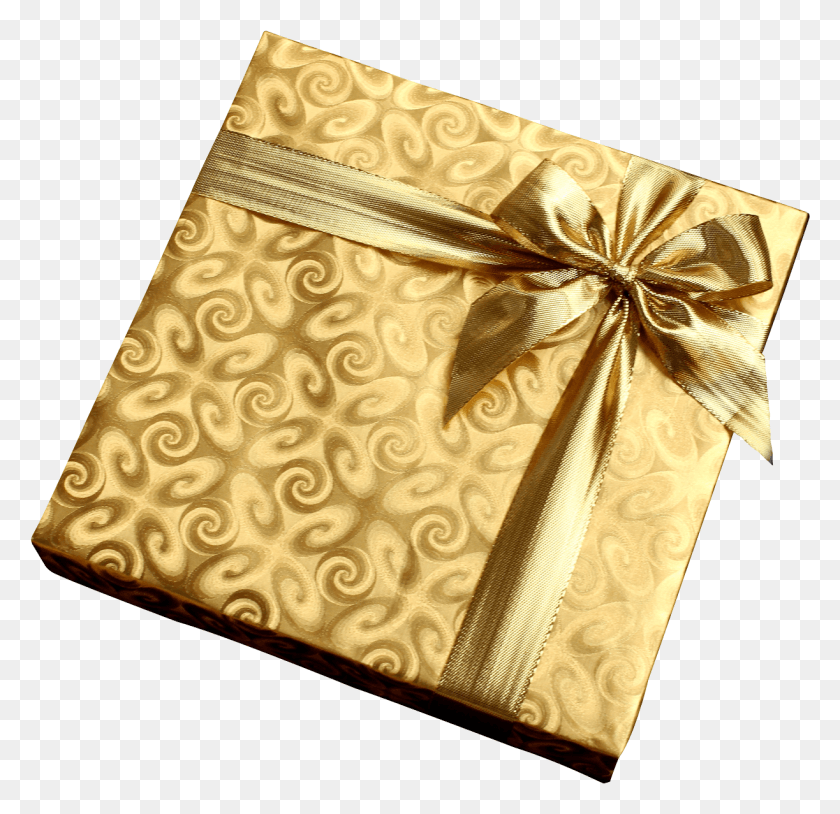 1223x1183 Birthday Presents Birthday Gift Gold HD PNG Download