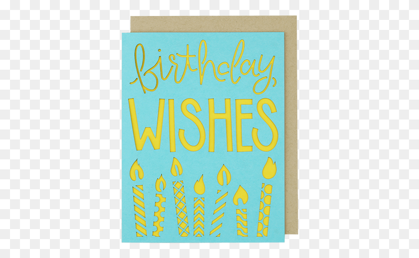 356x458 Birthday Wishes Laser Cut Card Calligraphy, Text, Book, Alphabet HD PNG Download