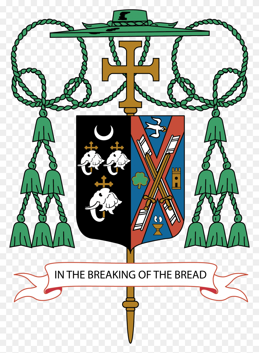 2268x3151 Bishop Sullivan Coat Of Arms Deacon Paul Sullivan Coat Of Arms, Graphics HD PNG Download