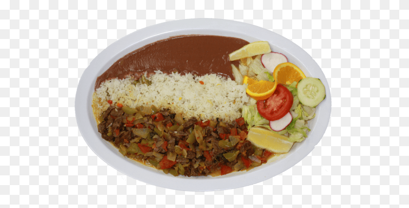 551x367 Bistec Picado Tomato, Plant, Dish, Meal HD PNG Download