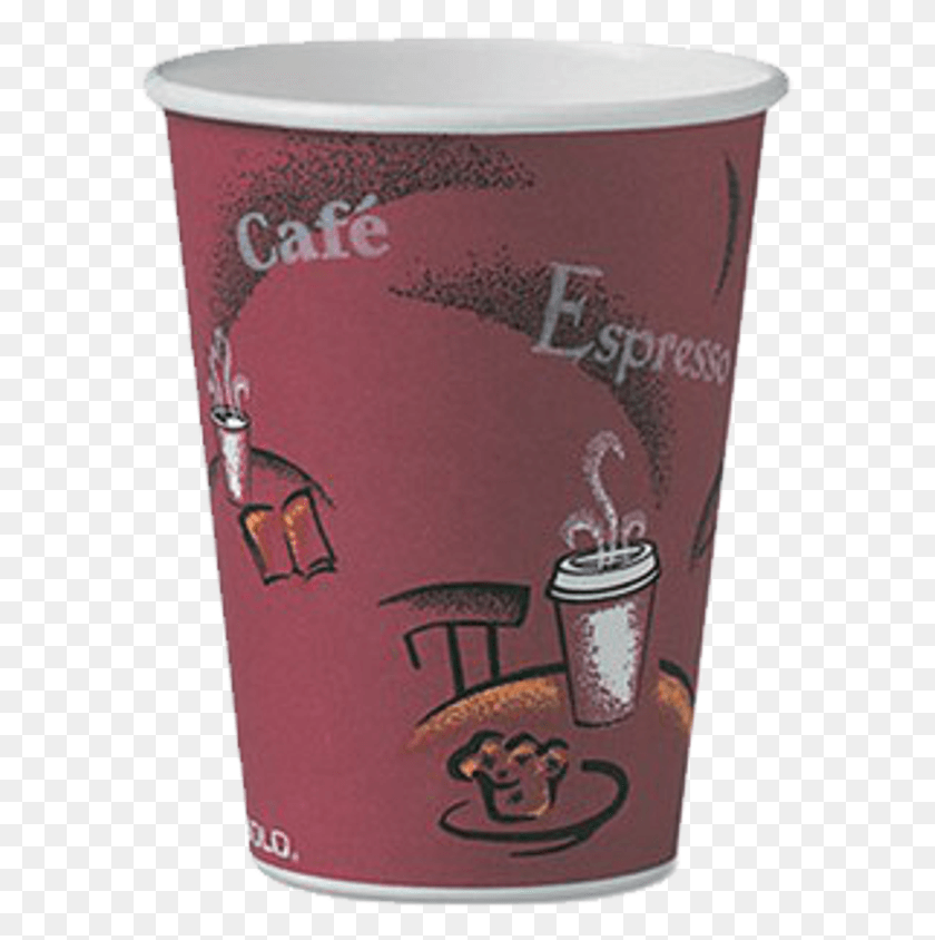 586x784 Bistro Paper Cup Cup, Bottle, Passport, Id Cards HD PNG Download
