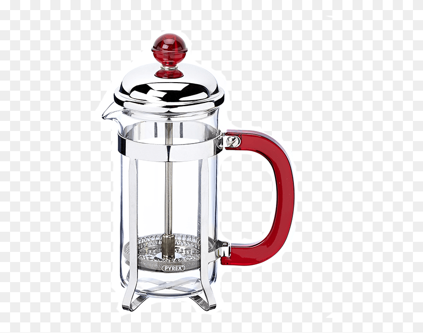 481x601 Bistrot Red Tea Maker French Press, Stein, Jug, Mixer HD PNG Download