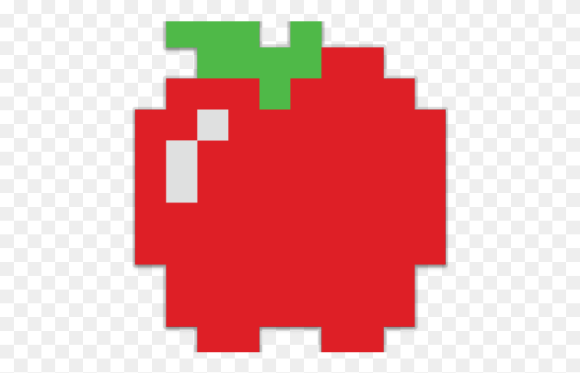 460x481 Bit Clipart Pac Man Pac Man Apple Прозрачный Фон, Первая Помощь, Сумка, Графика Hd Png Скачать
