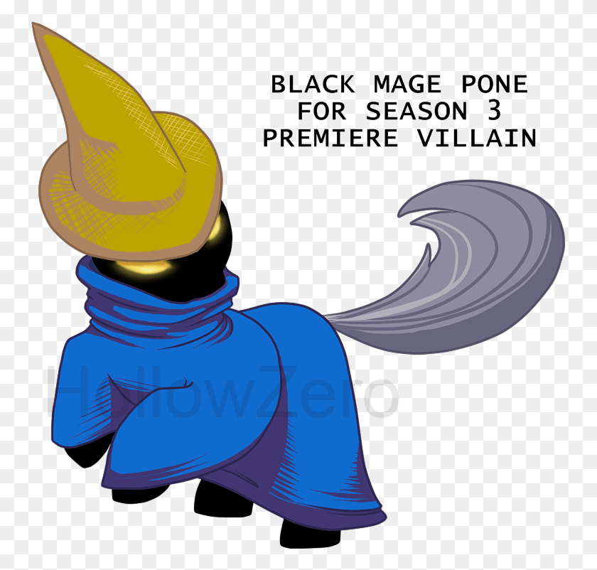 751x742 Bit Theater Black Mage Edit Exploitable Meme Cartoon, Graphics, Clothing HD PNG Download