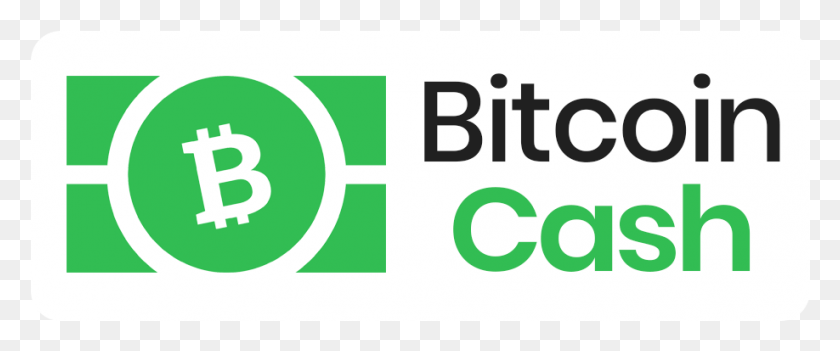 918x343 Bitcoin Cash Logo Bitcoin Cash Transparent Logo, Symbol, Trademark, Text HD PNG Download