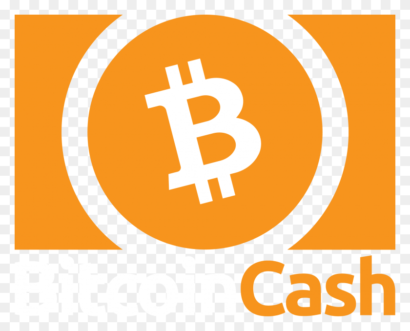 2000x1586 Bitcoin Cash Official Logo, Symbol, Trademark, Text HD PNG Download