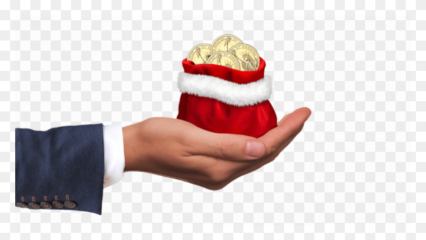 899x478 Bitcoin Cash The Biggest Gainer Money Christmas, Gift, Person, Human HD PNG Download