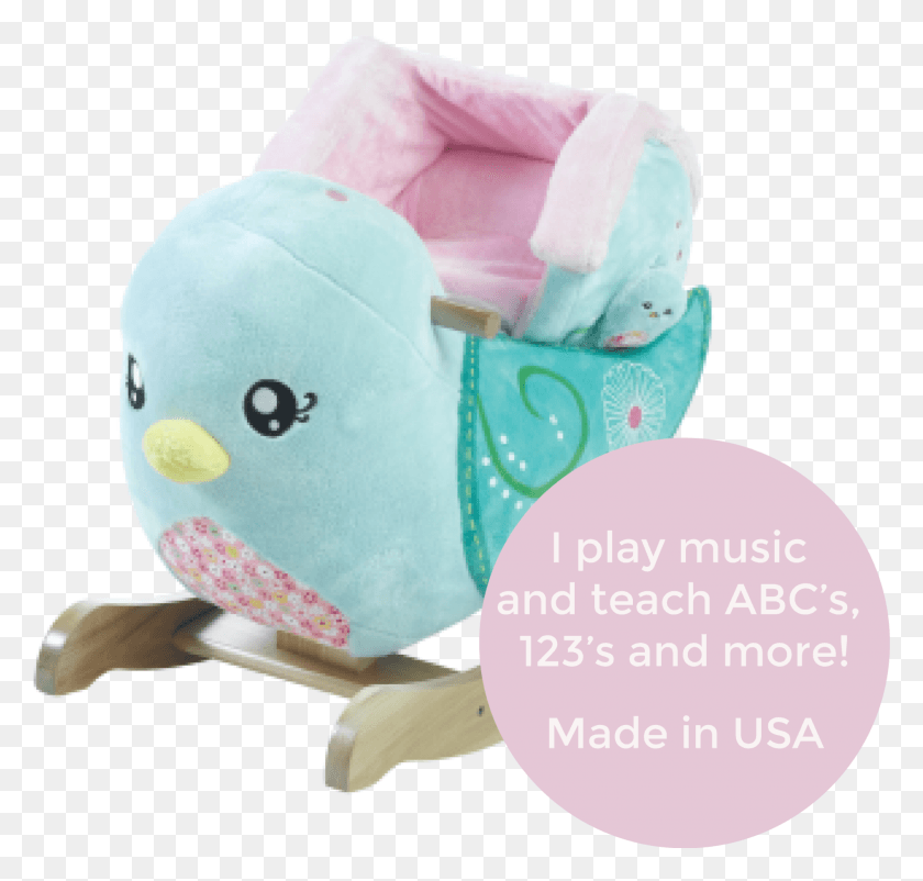 1900x1808 Bitsey Baby Bird Rocker Stuffed Toy, Cushion, Plush, Furniture HD PNG Download