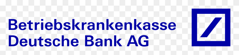1877x327 Descargar Png Bkk Deutsche Bank Logo Deutsche Bank, Texto, Alfabeto, Número Hd Png