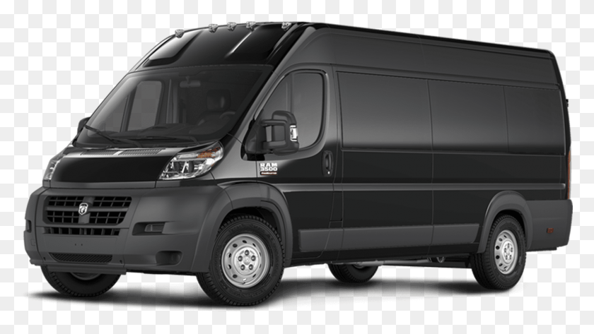 1502x796 Black 2017 Ram Promaster Window Van, Vehicle, Transportation, Caravan HD PNG Download