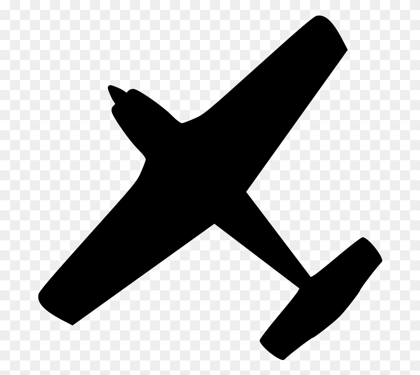 690x689 Black Aircraft Icon World War 1 Airplanes Stencil, Gray, World Of Warcraft HD PNG Download