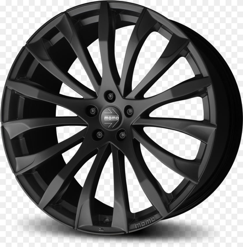 Black American Force Wheels, Alloy Wheel, Vehicle, Transportation, Tire Sticker PNG
