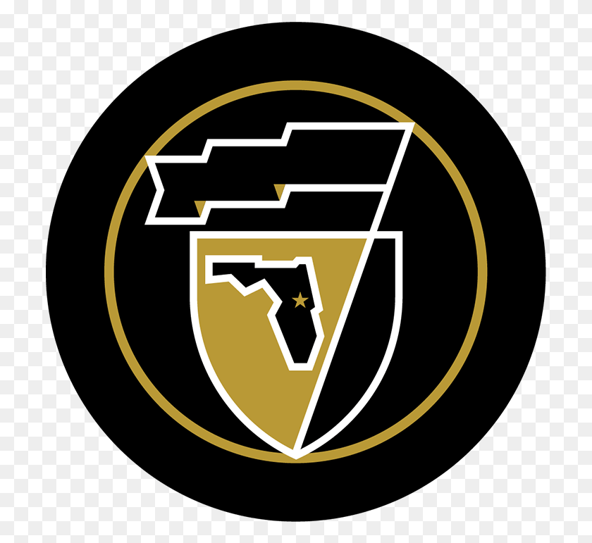 711x711 Black Amp Gold Banneret A Ucf Knights Community Emblem, Symbol, Logo, Trademark HD PNG Download