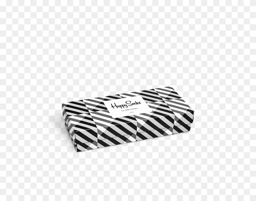 548x600 Black Amp White Gift Box Sock, Rug, Text, Paper HD PNG Download
