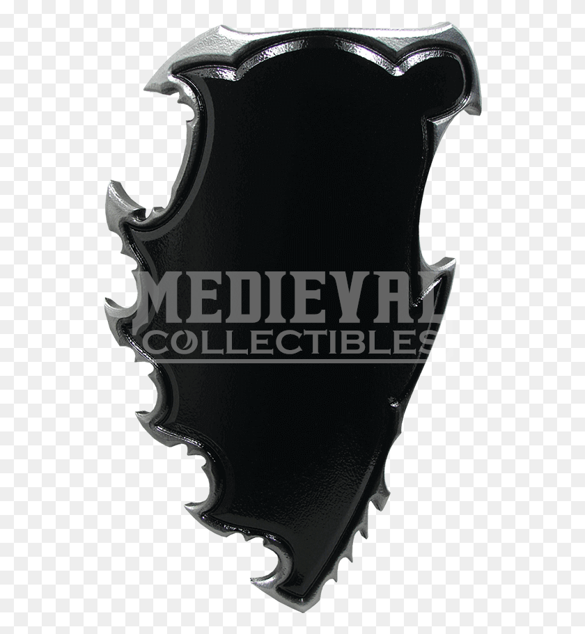 544x851 Black And Silver Chaos Larp Battle Shield, Logo, Symbol, Trademark HD PNG Download