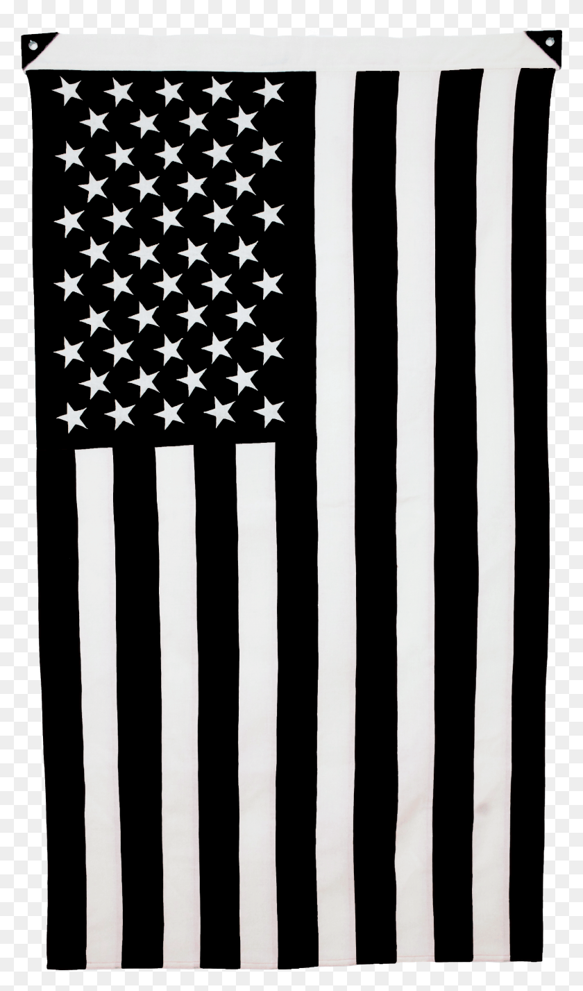 1513x2655 Черный И Белый Американский Флаг, Ковер, Флаг, Символ Hd Png Скачать