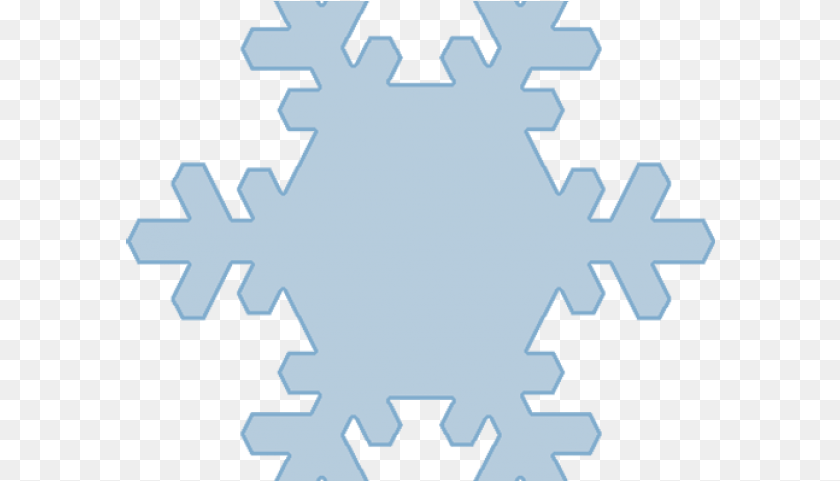 Black And White Corner Snowflake, Nature, Outdoors, Snow Sticker PNG