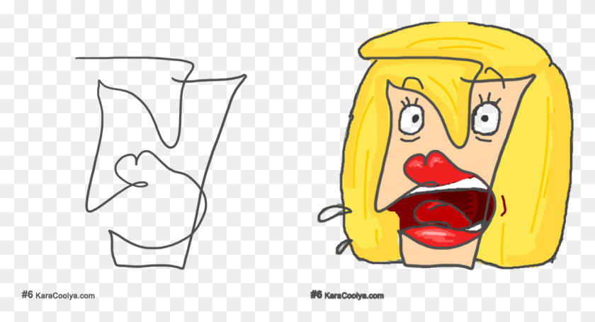 1084x549 Black And White Inspiration Drawing Lip Cartoon, Helmet, Clothing, Apparel HD PNG Download