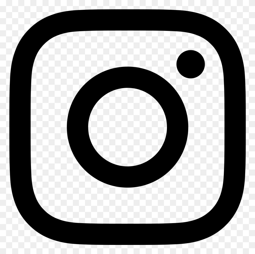 1971x1970 Black And White Instagram Logo Instagram Logo 2018 Vector, Gray, World Of Warcraft HD PNG Download