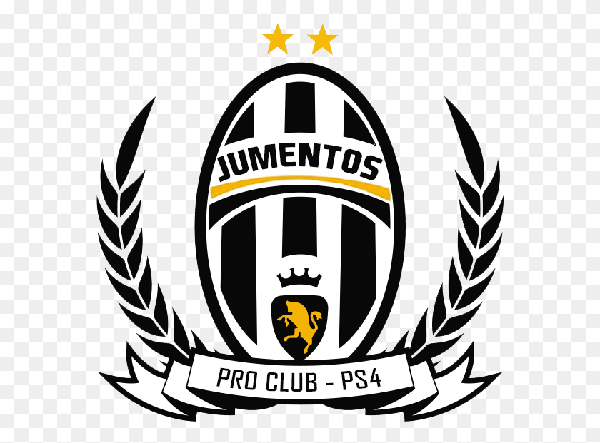 572x561 Black And White Juventus Logo, Symbol, Emblem, Trademark HD PNG Download
