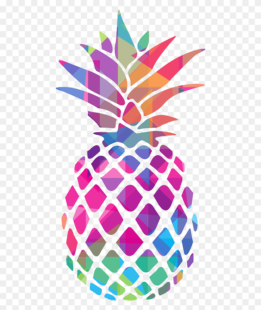 482x935 Black And White Pineapple Clipart, Plant, Tree, Graphics HD PNG Download