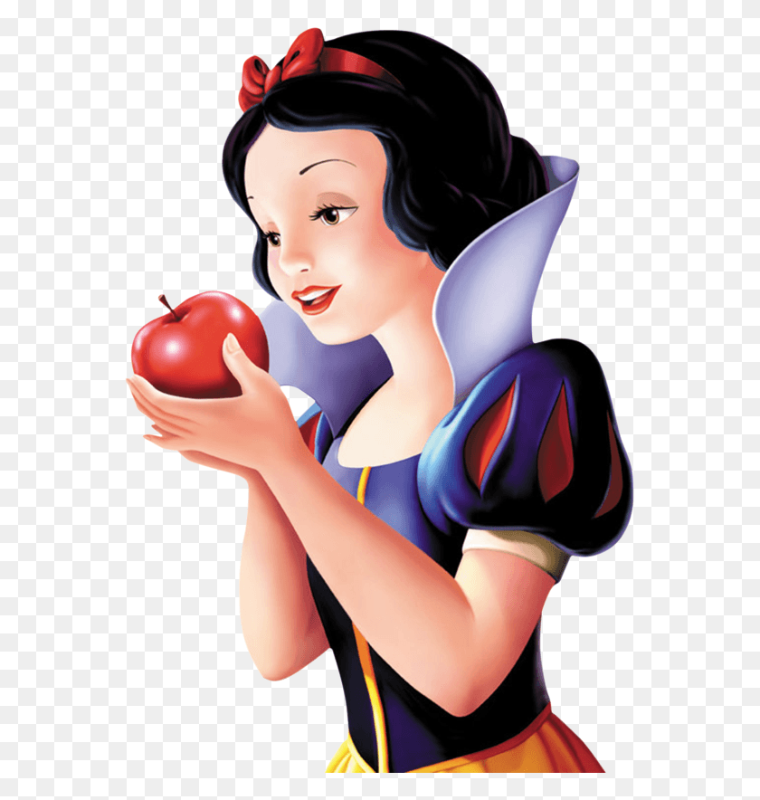 563x824 Black And White Snow White Poison Apple Snow White With An Apple, Person, Human HD PNG Download