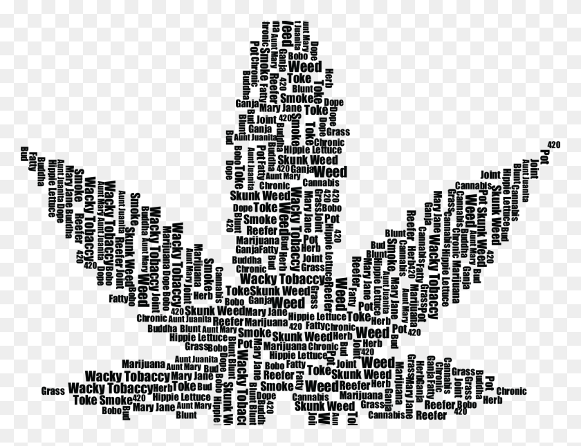 1600x1200 Black And White Weed, Outdoors, Text, Nature HD PNG Download