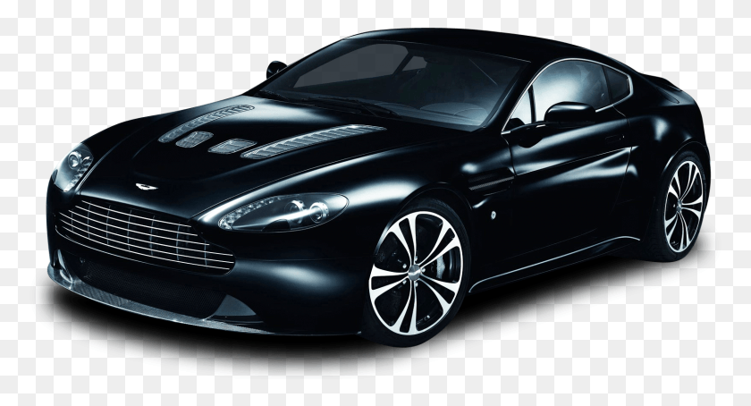 1635x827 Descargar Png Aston Martin Negro Aston Martin V12 Vantage Carbon, Coche, Vehículo, Transporte Hd Png