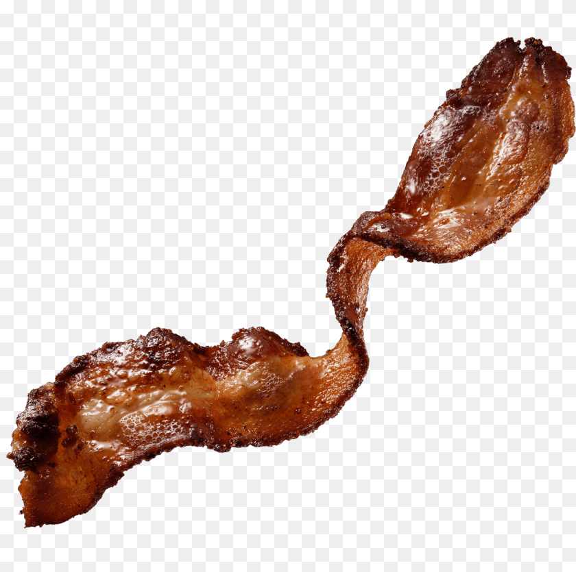 1585x1576 Black Bacon, Food, Meat, Pork PNG