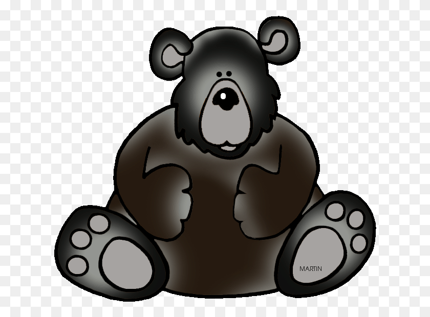 630x560 Black Bear Free Clipart Black Bear, Mammal, Animal, Wildlife HD PNG Download