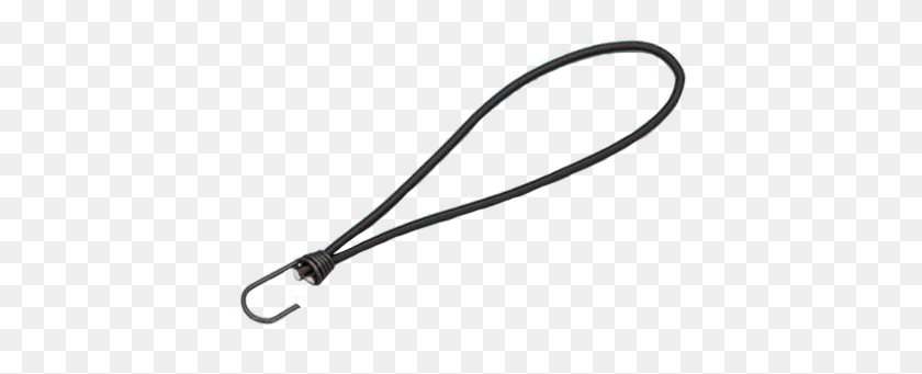 419x281 Black Bungee Cord Loop With Metal Hook Rein, Bow, Tool, Pliers HD PNG Download