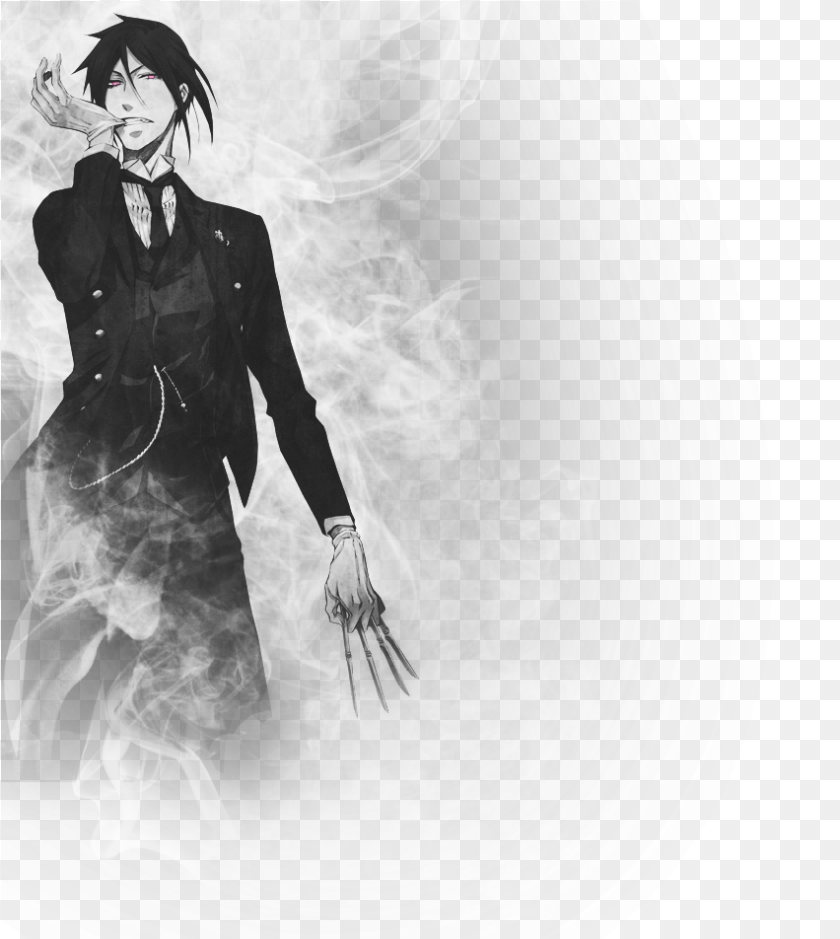 Black Butler Grelle, Book, Comics, Publication, Adult Sticker PNG