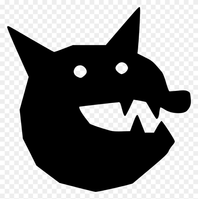 1019x1024 Black Cat Head Clipart 4 Of Cat Head Clipart, Gray, World Of Warcraft HD PNG Download