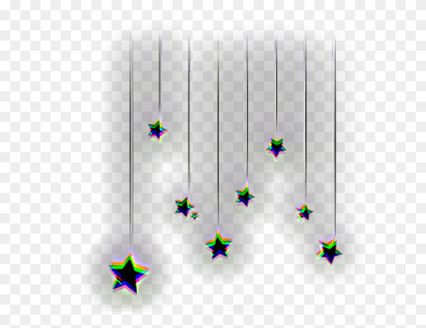 624x586 Черный Цвет Звезды Радуга Линия Графический Дизайн, Освещение, Лампа, Свет Hd Png Скачать