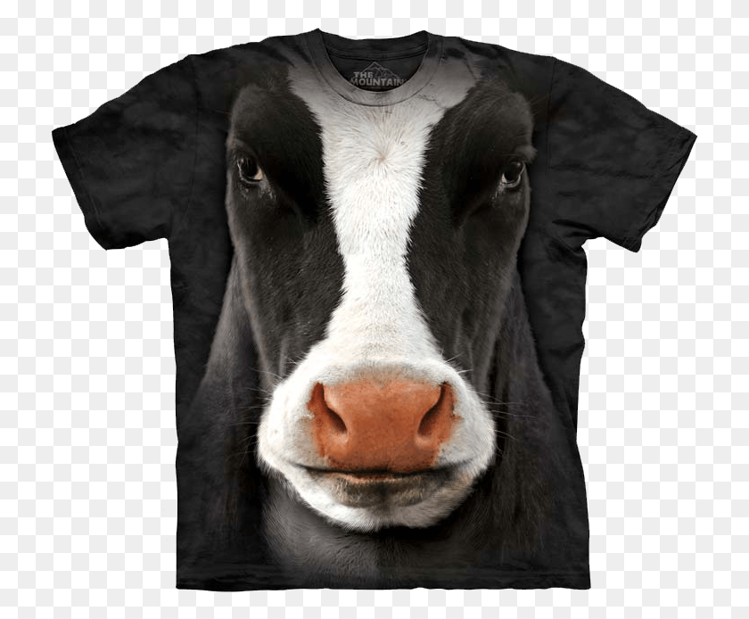 727x634 Black Cow Face Black Cow T Shirt, Cattle, Mammal, Animal HD PNG Download