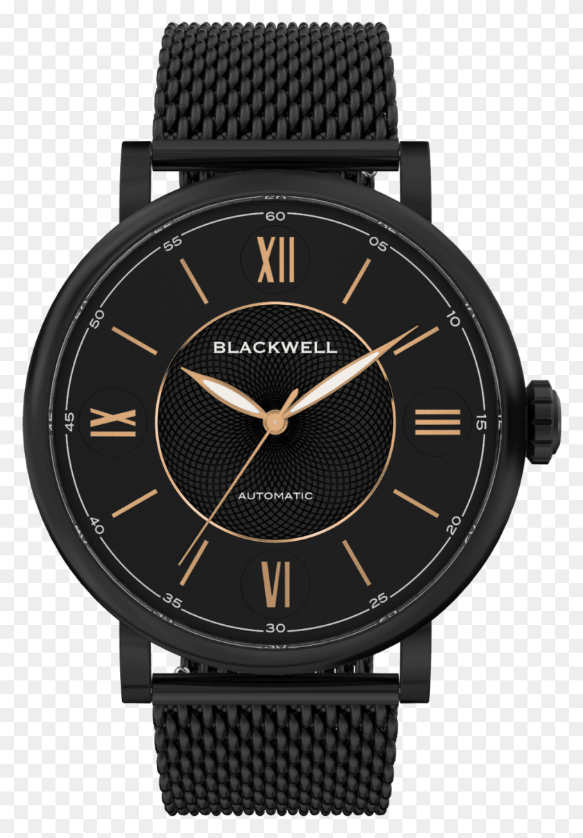 915x1346 Black Dial With Black Plated Steel And Black Plated Movado Mesh Band Watch, Wristwatch, Clock Tower, Tower HD PNG Download