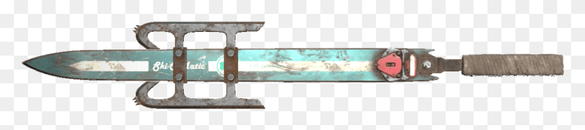1020x167 Black Diamond Fallout 76 Ski Sword, Mineral, Weapon, Weaponry HD PNG Download