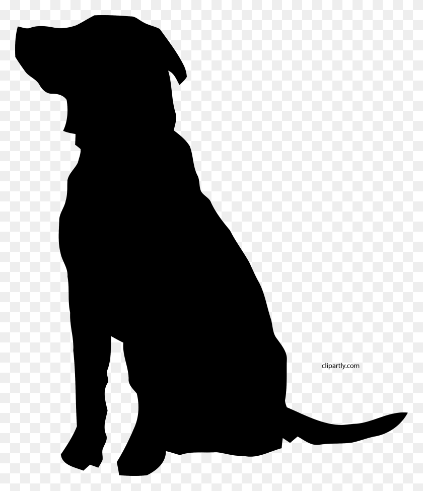 2772x3254 Black Dog Clipart Dog Silhouette, Person, Human HD PNG Download