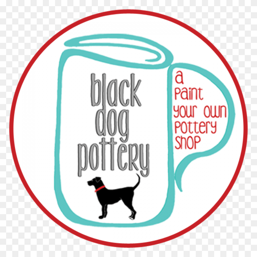 1200x1200 Black Dog Pottery Companion Dog, Label, Text, Pet Descargar Hd Png