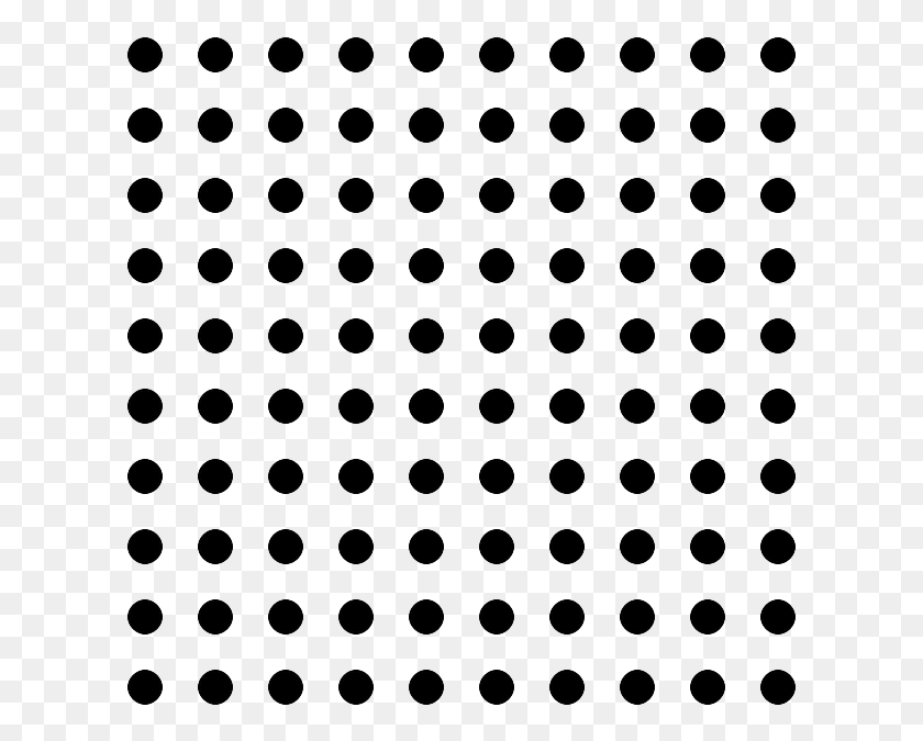 615x615 Black Dot Dot Pattern, Text, Number, Symbol HD PNG Download