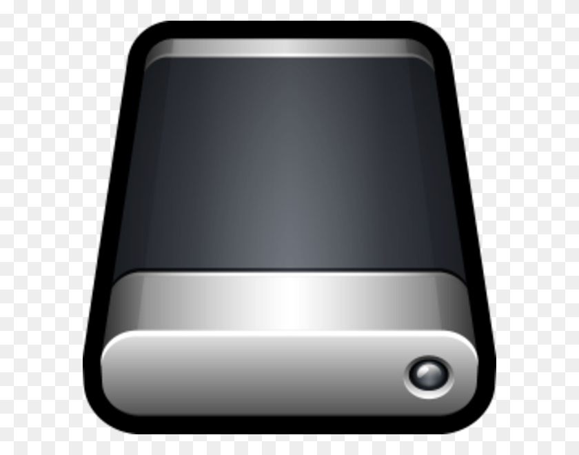 600x600 Black External Hard Drive Icon, Phone, Electronics, Mobile Phone HD PNG Download