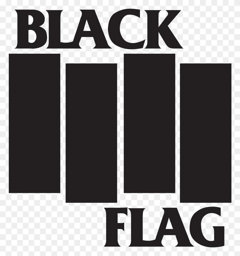 1643x1762 Black Flag Logo Black Flag, Word, Text, Alphabet HD PNG Download