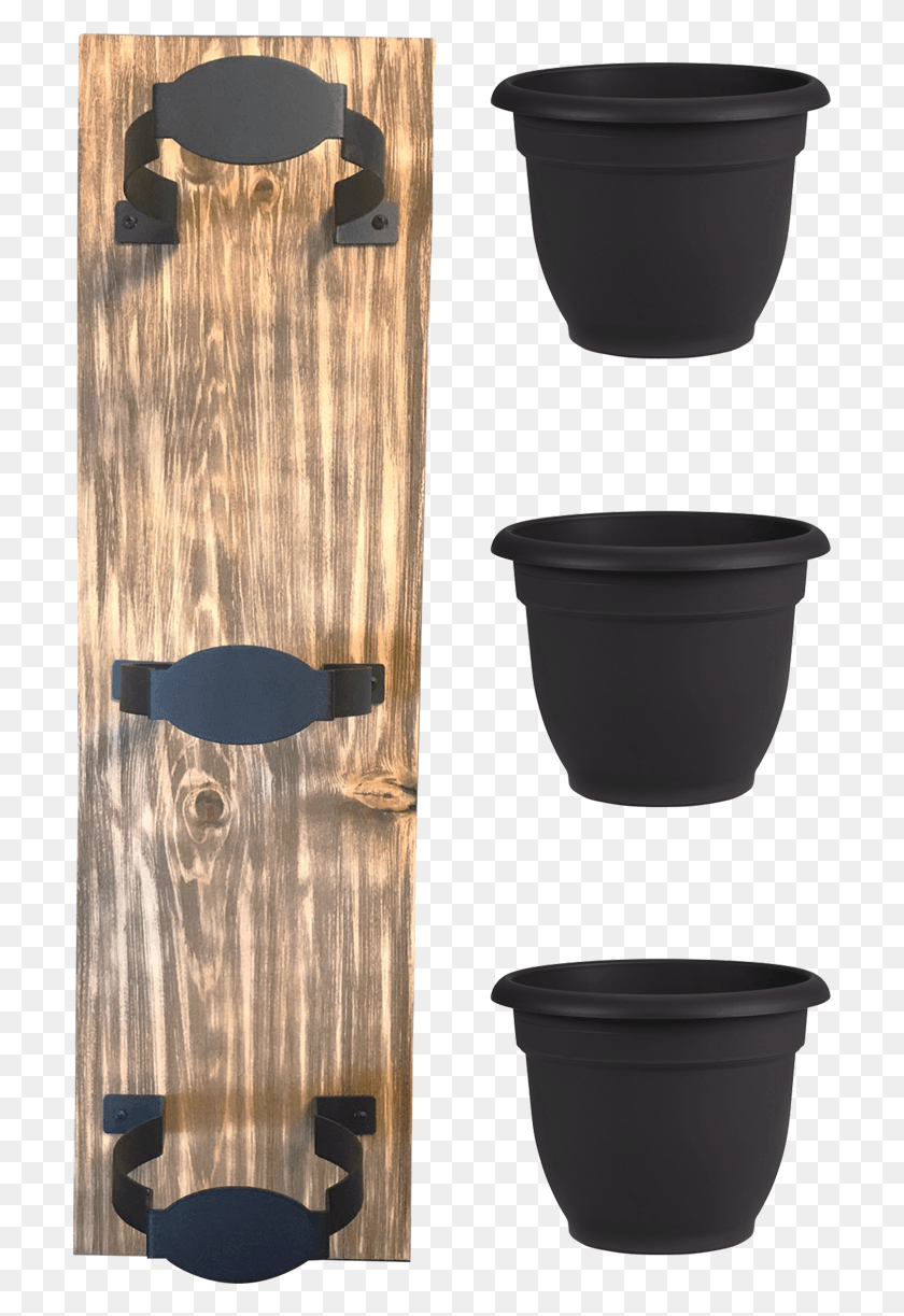 705x1163 Black Flowerpot, Shower Faucet, Pot, Wood HD PNG Download