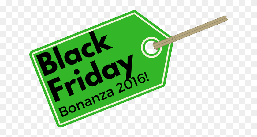 651x387 Black Friday Bonanza 2016 Sign, Label, Text, Green HD PNG Download