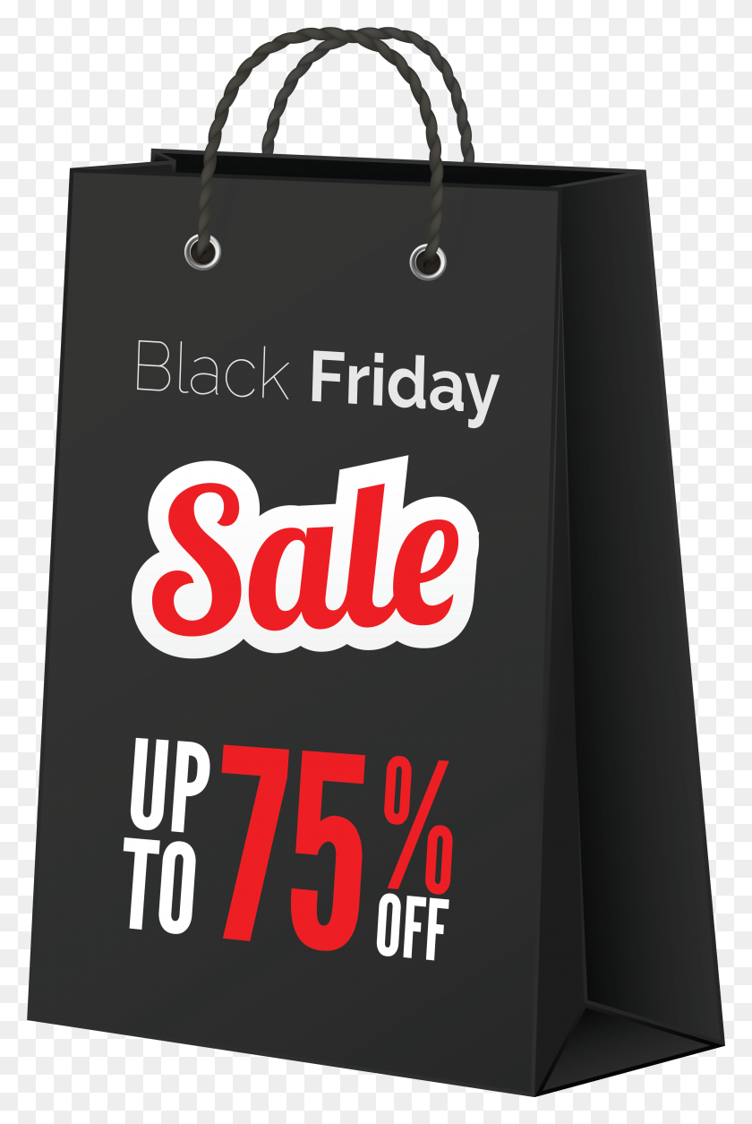 3777x5791 Black Friday Sale Black Bag Clipart Image Black Friday Bag, Soda, Beverage, Drink HD PNG Download
