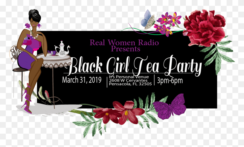 961x550 Black Girl Tea Party Carnations From Choix Des Plus Belles Fleures, Plant, Text, Person HD PNG Download