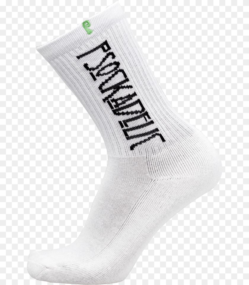 662x959 Black Glow In The Dark Sock, Clothing, Hosiery Sticker PNG