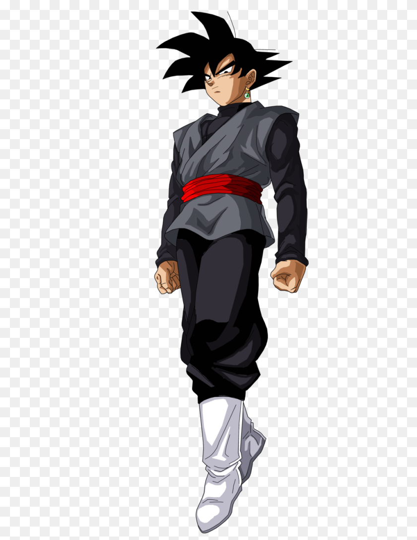 Black Goku Standing, Adult, Person, Man, Male Transparent PNG